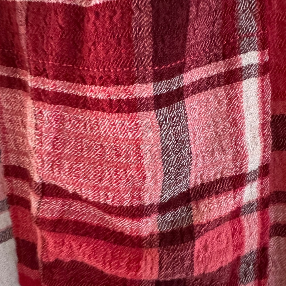 Anthropologie Pilcro Plaid Gauze Shirt-XL-NWT - Picture 11 of 12